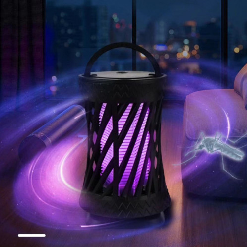 Lampe UV domestique anti-moustique tactile, rechargeable (noir) SH602A1377-08