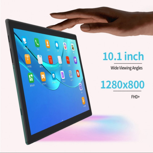 Tablette PC BDF P70 4G LTE 10,1 pouces, 8 Go + 128 Go, Android 11 MTK6755 Octa Core, prise en charge double SIM, (argent) SB601C474-012