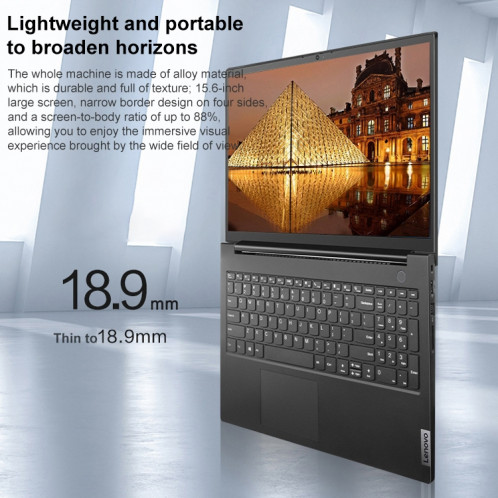 Ordinateur portable Lenovo E5-IAP 15,6 pouces, 16 Go + 512 Go, Windows 11 Home Version chinoise, Intel 11th Gen Core i5-1235U MX550 Discrete Graphics SL11011077-010