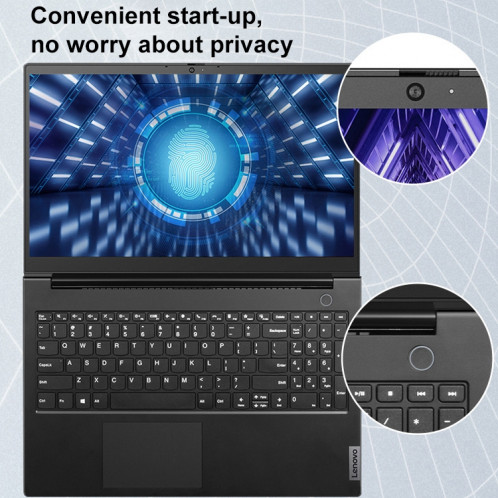 Ordinateur portable Lenovo E5-IAP 15,6 pouces, 16 Go + 512 Go, Windows 11 Home Version chinoise, Intel 11th Gen Core i5-1235U MX550 Discrete Graphics SL11011077-010