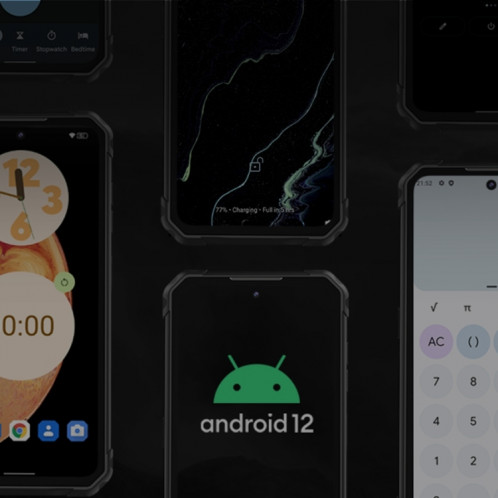 IIIF150 Air1 Ultra, double caméra arrière, 8 Go + 256 Go, identification des empreintes digitales de l'écran d'identification du visage, 6,8 pouces Android 12.0 MediaTek Helio G99 MT6789 Octa Core, NFC, OTG, réseau : SI401A975-020