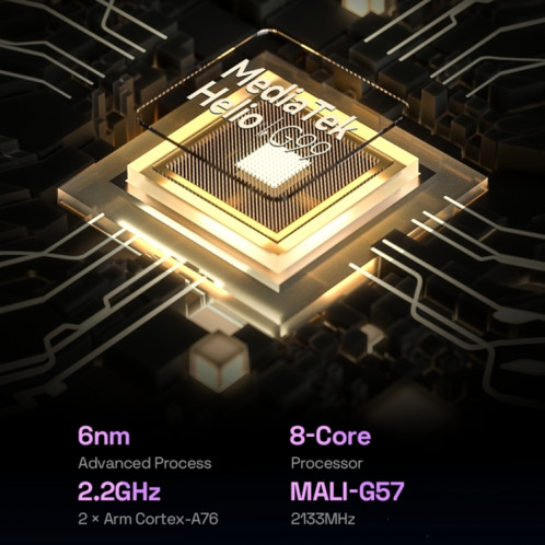 IIIF150 Air1 Ultra, double caméra arrière, 8 Go + 256 Go, identification des empreintes digitales de l'écran d'identification du visage, 6,8 pouces Android 12.0 MediaTek Helio G99 MT6789 Octa Core, NFC, OTG, réseau : SI401A975-020