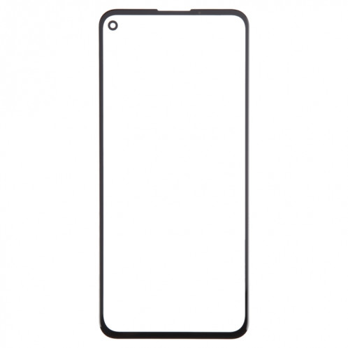 Pour Google Pixel 5a 5G lentille extérieure en verre avec adhésif optiquement transparent OCA SH45061321-07