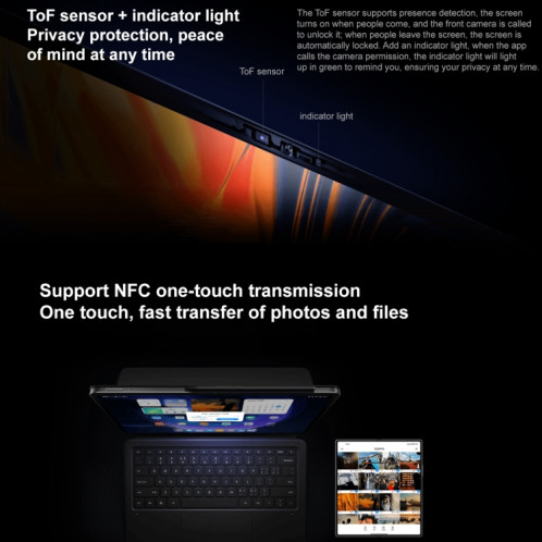 Xiaomi Pad 6 Max 14 pouces, 12 Go + 512 Go, MIUI 14 OS Qualcomm Snapdragon 8+ 4 nm Octa Core, batterie 10000 mAh (noir) SX403A1957-017
