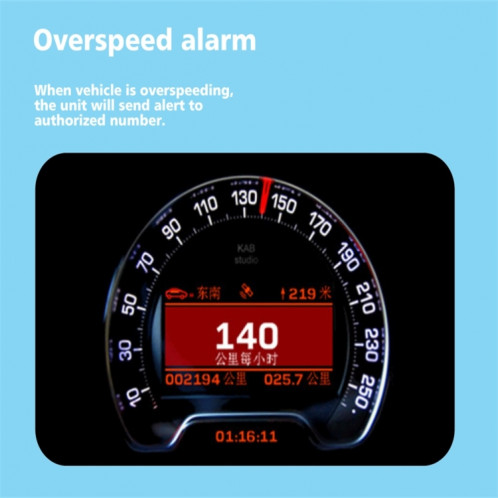 L'alarme antivol de voiture de traqueur de satellite de localisation de C26 GPS peut couper l'huile et la puissance SH5252972-014
