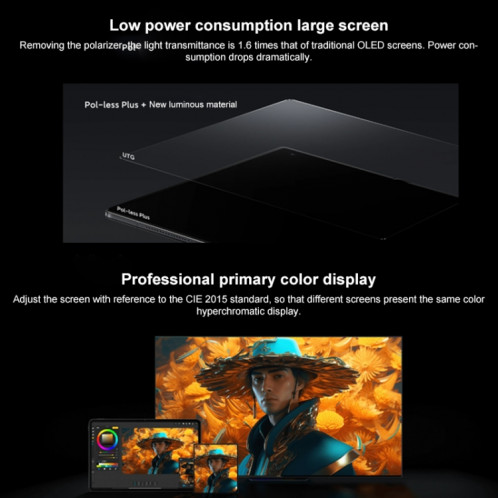 Xiaomi MIX Fold 3 5G, 16 Go + 1 To, 8,03 pouces + 6,56 pouces MIUI Fold Qualcomm Snapdragon 8 Gen2 Octa Core jusqu'à 3,36 GHz, NFC, réseau : 5G (noir) SX201B799-011