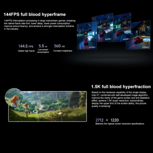 Xiaomi Redmi K60 Ultra 5G, 16 Go + 256 Go, 6,67 pouces MIUI 14 Mediatek Dimensity 9200+ Octa Core jusqu'à 3,35 GHz, NFC, réseau : 5G (noir) SX902A1117-011