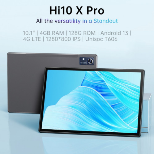 Tablette PC CHUWI Hi10 XPro 4G LTE, 4 Go + 128 Go, 10,1 pouces, Android 13 Unisoc Tiger T616 Octa Core jusqu'à 2,0 GHz SC16011071-020