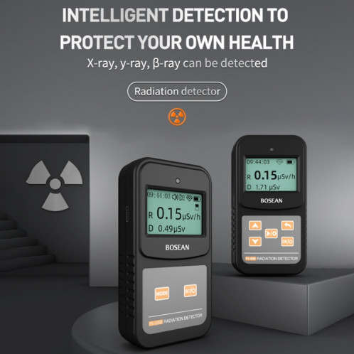 Compteur Geiger en verre de détecteur de rayonnement nucléaire domestique FS-1000 SH29431484-09