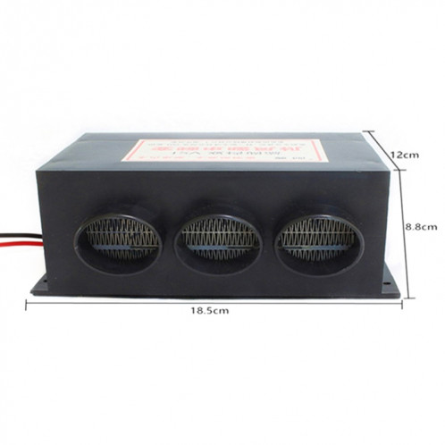 Dégivreur d'antibrouillard de chauffage électrique de véhicule d'ingénierie, spécification: DC 12V 3 trous SH03041055-09