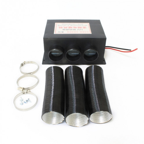 Dégivreur antibuée de chauffage électrique pour véhicule d'ingénierie, spécification: DC 24V 3 trous SH030558-09