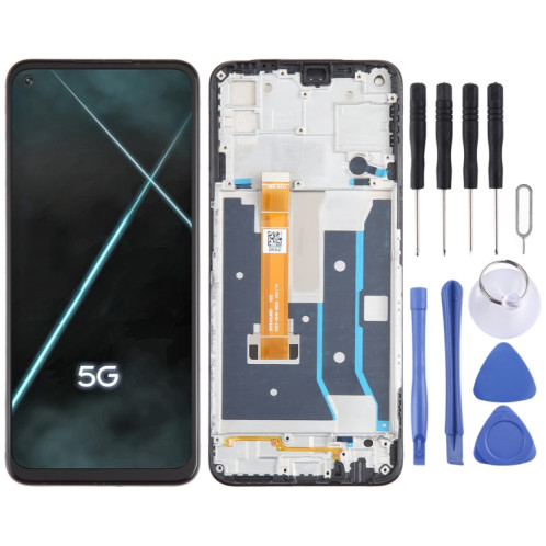 Pour OPPO K7x OEM écran LCD numériseur assemblage complet avec cadre SH12211323-07