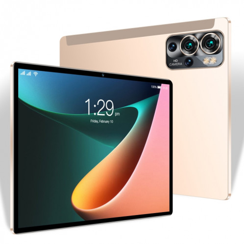 Tablette PC 3G S22 10,1 pouces, 2 Go + 32 Go, Android 7.0 MTK6735 Octa Core, prise en charge double SIM, WiFi, Bluetooth, GPS (or) SH501A1983-017