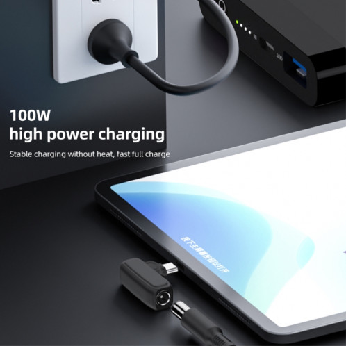 Adaptateur de charge 100 W J 4,8 x 1,7 mm femelle vers USB-C/Type-C mâle. SH33271230-05