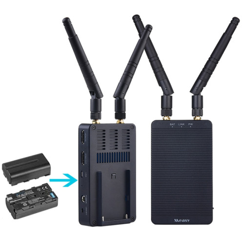 MASSY T1 4K HDMI 2.0 Système de transmission de l'émetteur vidéo audio sans fil de l'émetteur vidéo, Distance de transmission: 200m, Plug UA (Noir) SM103A252-011