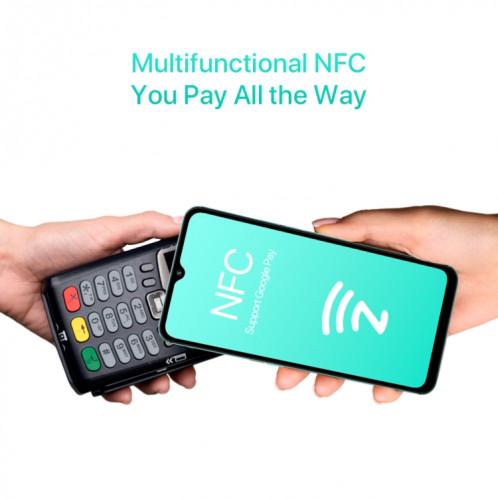  UMIDIGI A15C, 8 Go + 128 Go, identification faciale et identification par empreinte digitale latérale, 6,7 pouces Android 13 Unisoc T606 Octa Core, réseau : 4G, NFC, OTG (violet lavande) SU804E206-016