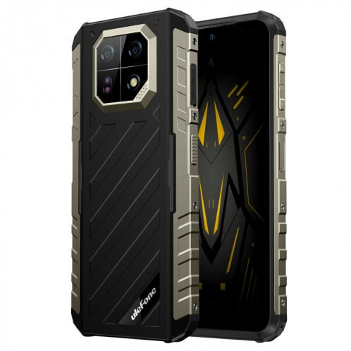  Ulefone Armor 22, 8 Go + 128 Go, téléphone robuste IP68/IP69K, 6,58 pouces Android 13 MediaTek Helio G96 Octa Core, réseau : 4G, NFC, OTG (tout noir) SU101B24-012