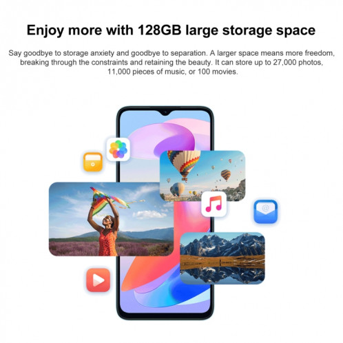 Honor Play 40S 5G, 4 Go + 128 Go, 6,56 pouces MagicOS 7.1 Snapdragon 480 Plus Octa Core jusqu'à 2,2 GHz, réseau : 5G, ne prend pas en charge Google Play (encre vert jade) SH701A447-010