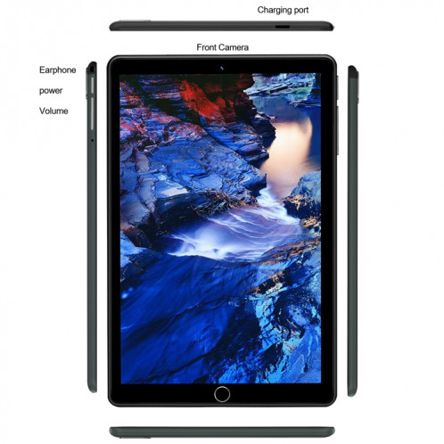 Tablette PC d'appel téléphonique BDF P8 3G 8,0 pouces, 4 Go + 64 Go, Android 10.0 MTK8321 Octa Core, prise en charge double SIM, (or) SB401D1442-011