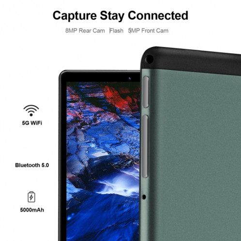 Tablette PC d'appel téléphonique BDF P8 3G 8,0 pouces, 4 Go + 64 Go, Android 10.0 MTK8321 Octa Core, prise en charge double SIM, (or) SB401D1442-011