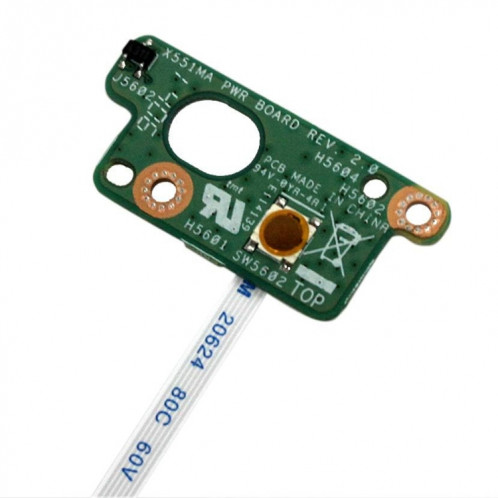 Pour Asus X551MA bouton de commutation petite carte SH90041468-04