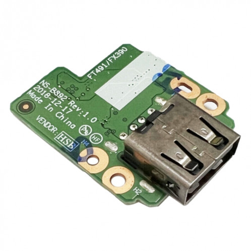 Carte d'alimentation USB pour Lenovo ThinkPad T490s 20NX 20NY X390 20Q0 20Q1 SH25011274-03