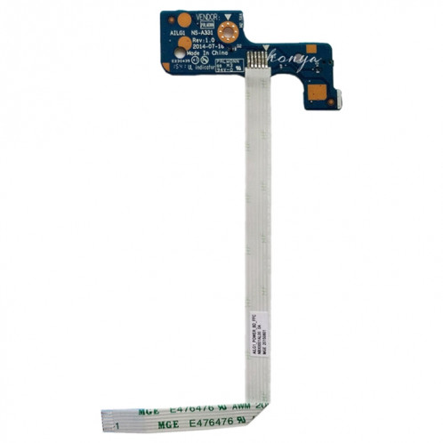 Bouton de commutation pour Lenovo G70 G70-50 G70-80, petite carte SH63011126-02