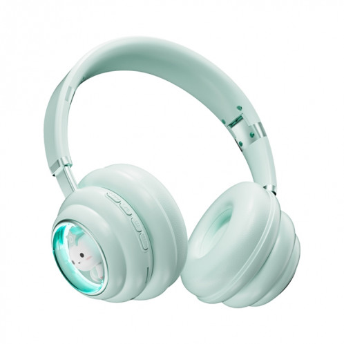 Casque Bluetooth sans fil monté sur la tête T&G KE-30 RGB (vert) SH401D1628-09