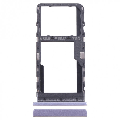 Pour TCL 40 XE Original SIM + plateau de carte Micro SD (violet) SH803B358-05