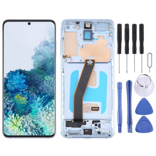 Pour Samsung Galaxy S20 SM-G980 TFT LCD écran numériseur assemblage complet avec cadre SH601L1052-07