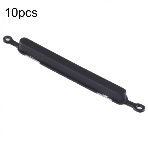 Pour Samsung Galaxy A03s SM-A037 10 pièces bouton d'alimentation + bouton de contrôle du volume (noir) SH605A1780-04