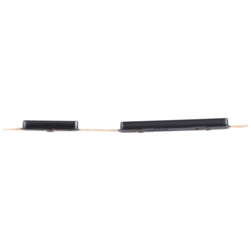 Pour Samsung Galaxy M11 SM-M115 10 pièces bouton d'alimentation + bouton de contrôle du volume (noir) SH626A1297-04