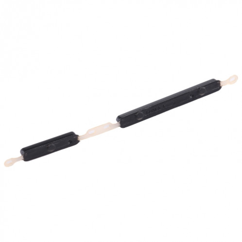Pour Samsung Galaxy M11 SM-M115 10 pièces bouton d'alimentation + bouton de contrôle du volume (noir) SH626A1297-04