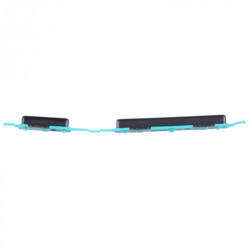 Pour Samsung Galaxy M31 SM-M315 10 pièces bouton d'alimentation + bouton de contrôle du volume (noir) SH638A1104-04