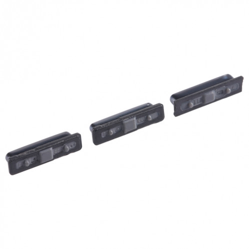 Pour Samsung Galaxy J4 + SM-J415 10 pièces bouton d'alimentation + bouton de contrôle du volume (noir) SH653A182-04