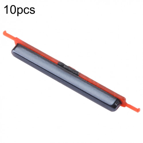 Pour Samsung Galaxy A32 5G SM-A326 10 pièces bouton d'alimentation + bouton de contrôle du volume (noir) SH667A1433-04