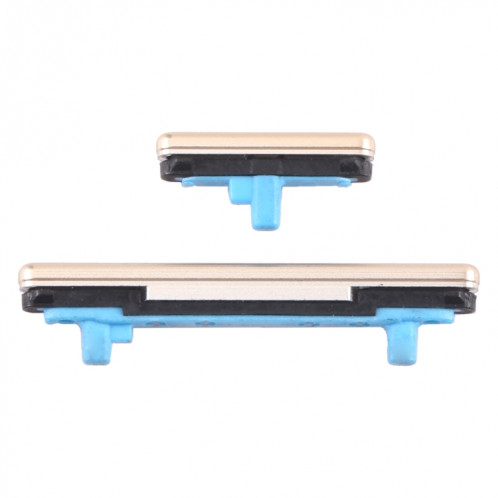 Pour Samsung Galaxy A8 + 2018 SM-A730 10 pièces bouton d'alimentation + bouton de contrôle du volume (or) SH705A422-04