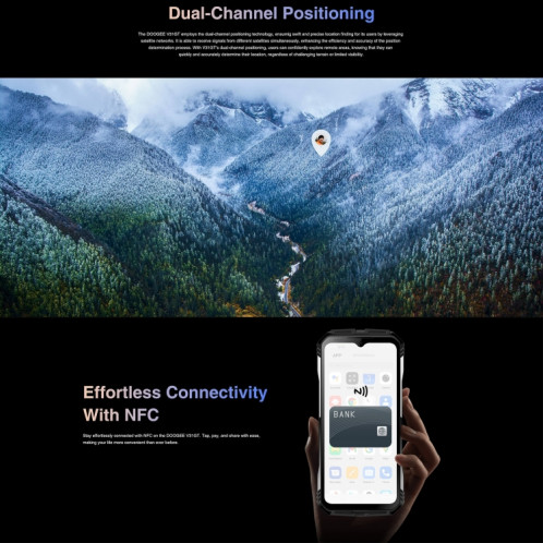  DOOGEE V31 GT, 12 Go + 256 Go, caméra d'imagerie thermique, empreinte digitale latérale, batterie 10800 mAh, 6,58 pouces Android 13 Dimensity 1080 Octa Core, réseau : 5G, OTG, NFC, prise en charge SD501C1425-025