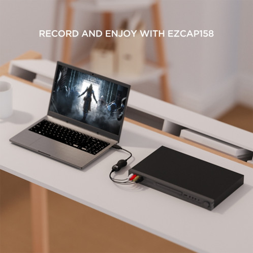Carte de capture vidéo UVC USB2.0 Ezcap 158A sans pilote SE63981084-07