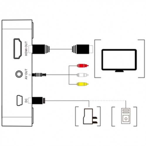Enregistreur vidéo analogique portable Ezcap 181, aucun PC requis SE6469111-08