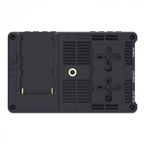 FEELWORLD F5 ProX 5,5 pouces 1600nit écran tactile haute luminosité DSLR caméra moniteur de terrain 4K HDMI F970 Kit d'installation et d'alimentation (noir) SF701A1370-016