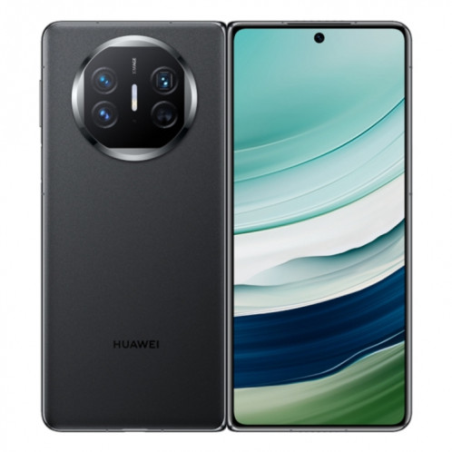 HUAWEI Mate X5, 12 Go + 512 Go, 7,85 pouces + 6,4 pouces HarmonyOS 4.0.0 Kirin 9000S 7nm Octa-Core 2,16 GHz, OTG, NFC, ne prend pas en charge Google Play (noir) SH102D799-018