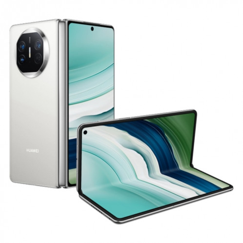 HUAWEI Mate X5, édition collector 16 Go + 1 To, 7,85 pouces + 6,4 pouces HarmonyOS 4.0.0 Kirin 9000S 7 nm Octa-Core 2,16 GHz, OTG, NFC, ne prend pas en charge Google Play (blanc) SH105C691-018