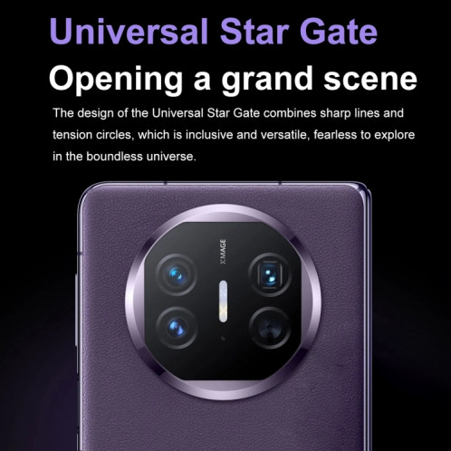 HUAWEI Mate X5, 12 Go + 512 Go, 7,85 pouces + 6,4 pouces HarmonyOS 4.0.0 Kirin 9000S 7nm Octa-Core 2,16 GHz, OTG, NFC, ne prend pas en charge Google Play (Or) SH102E385-018