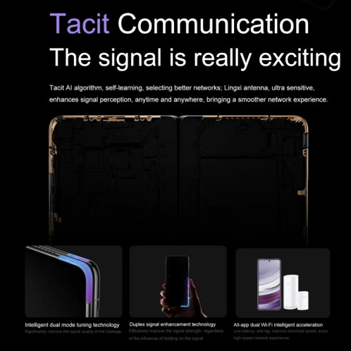 HUAWEI Mate X5, édition collector 16 Go + 1 To, 7,85 pouces + 6,4 pouces HarmonyOS 4.0.0 Kirin 9000S 7 nm Octa-Core 2,16 GHz, OTG, NFC, ne prend pas en charge Google Play (violet) SH105A188-018