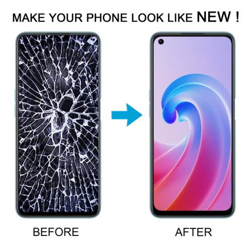 Pour écran LCD AMOLED d'origine OPPO A96 5G avec assemblage complet de numériseur SH58031625-07