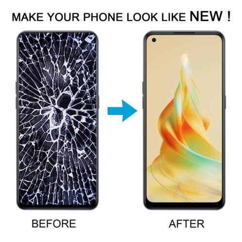 Pour OPPO Reno8 T 4G écran LCD AMOLED d'origine avec numériseur assemblage complet SH581117-07
