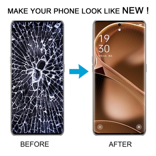 Pour OPPO Find X6 Pro PGEM110 Écran LCD AMOLED d'origine avec numériseur Assemblage complet SH5818407-07