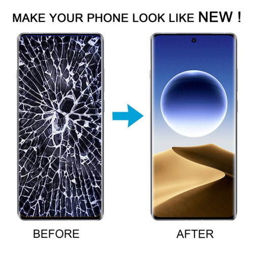 Pour OPPO Find X7 Ultra PHY110 Écran LCD AMOLED d'origine avec numériseur Assemblage complet SH5819227-07