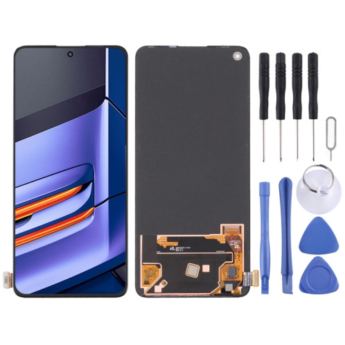 Pour Realme GT Neo3 RMX3561 RMX3560 écran LCD AMOLED d'origine avec numériseur assemblage complet SH5911613-07